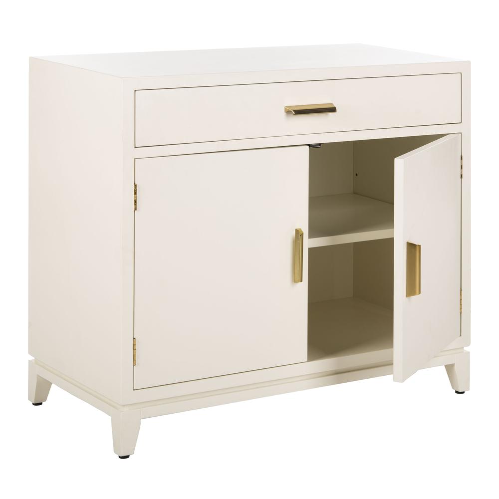 Nigel 2 Door 1 Drawer Chest, White