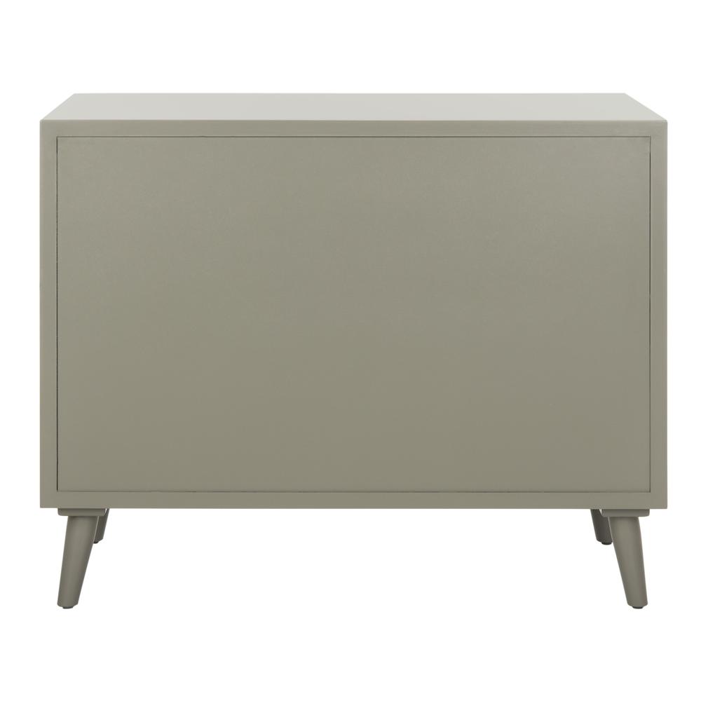 Blaize 3 Drawer Chest, Dark Grey/Black