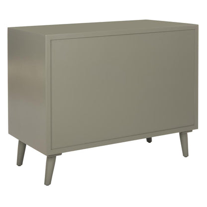 Blaize 3 Drawer Chest, Dark Grey/Black