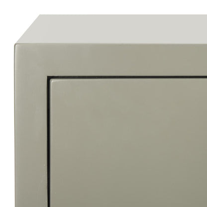 Blaize 3 Drawer Chest, Dark Grey/Black