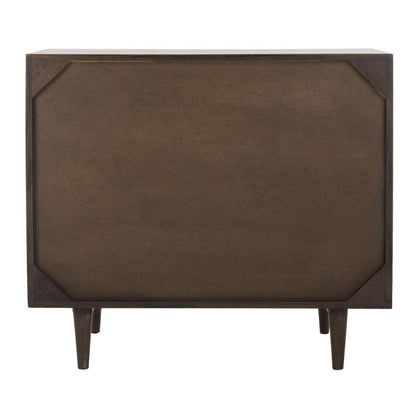 Zinnia 3 Drawer Chest , Walnut