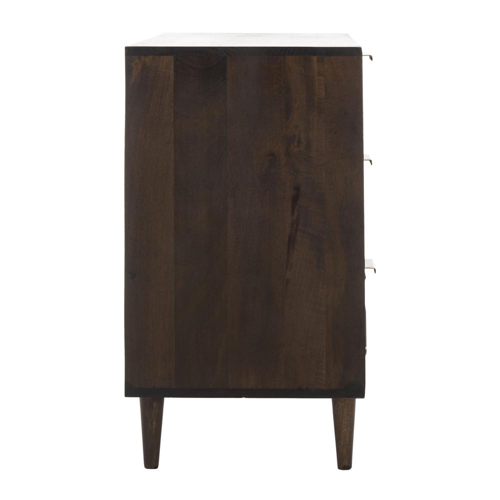 Zinnia 3 Drawer Chest , Walnut