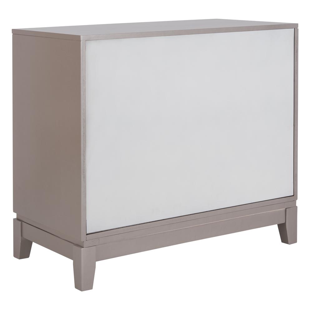 Shannon 2 Door Chest, Champagne/Mirror