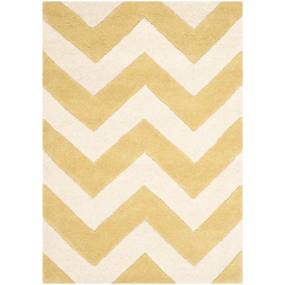 CHATHAM, LIGHT GOLD / IVORY, 2' X 3', Area Rug, CHT715L-2