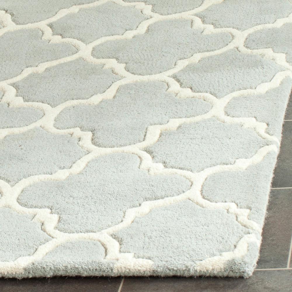 CHATHAM, GREY / IVORY, 2'-3" X 11', Area Rug, CHT717E-211