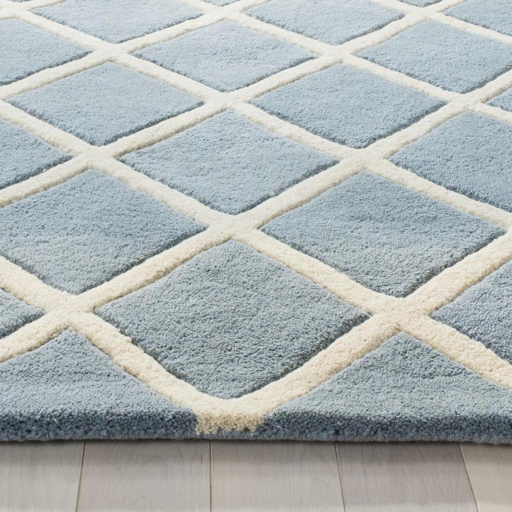 CHATHAM, BLUE / IVORY, 5' X 8', Area Rug, CHT718B-5