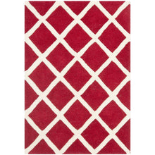 CHATHAM, RED / IVORY, 2' X 3', Area Rug, CHT718G-2