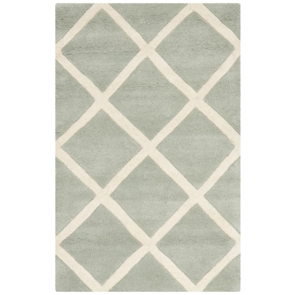 CHATHAM, GREY / IVORY, 2' X 3', Area Rug, CHT720E-2