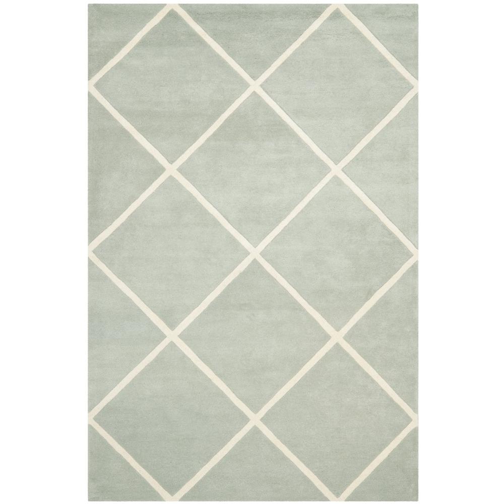 CHATHAM, GREY / IVORY, 3' X 5', Area Rug, CHT720E-3