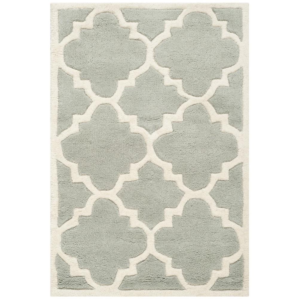 CHATHAM, GREY / IVORY, 2' X 3', Area Rug, CHT730E-2