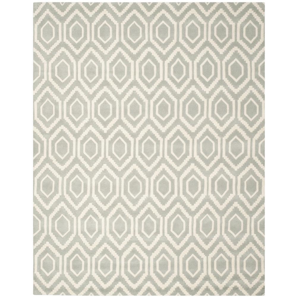 CHATHAM, GREY / IVORY, 10' X 14', Area Rug, CHT731E-10