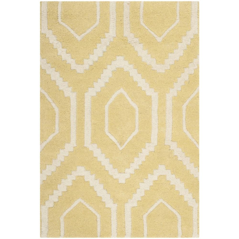 CHATHAM, LIGHT GOLD / IVORY, 2' X 3', Area Rug, CHT731L-2