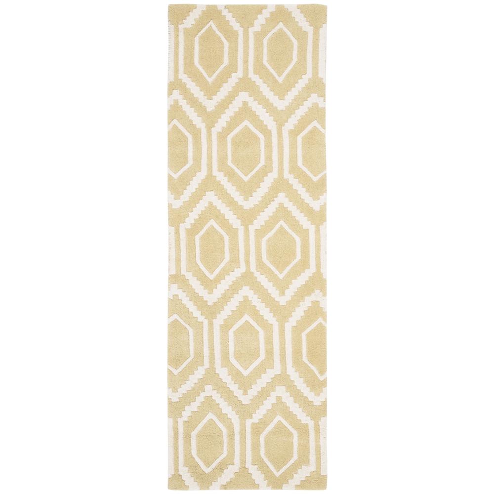 CHATHAM, LIGHT GOLD / IVORY, 2'-3" X 5', Area Rug, CHT731L-25