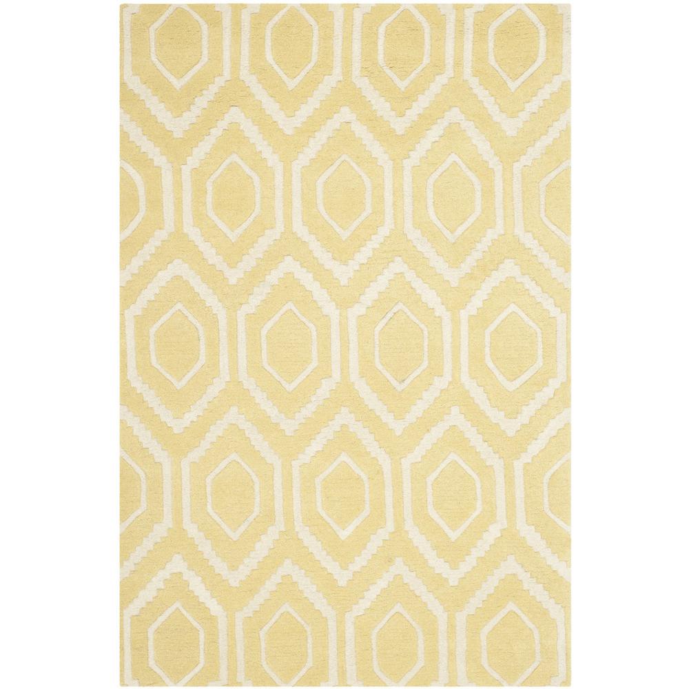 CHATHAM, LIGHT GOLD / IVORY, 4' X 6', Area Rug, CHT731L-4