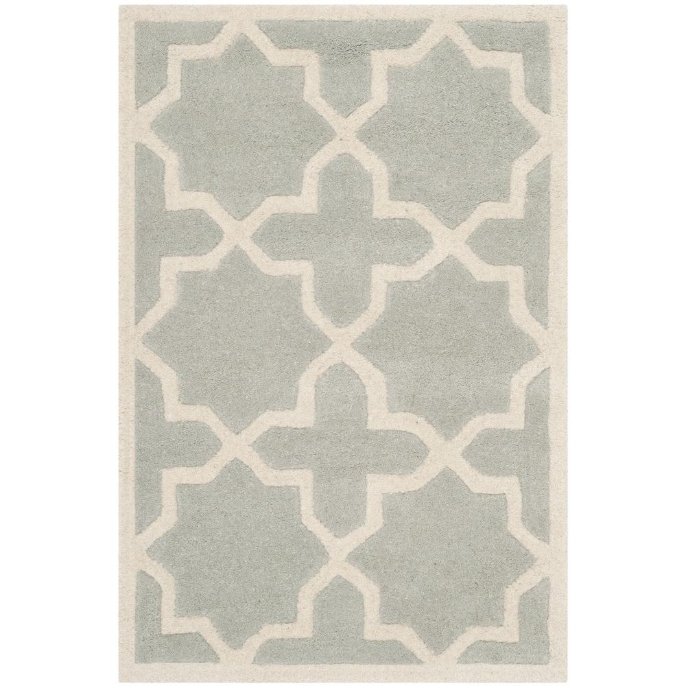 CHATHAM, GREY / IVORY, 2' X 3', Area Rug, CHT732E-2