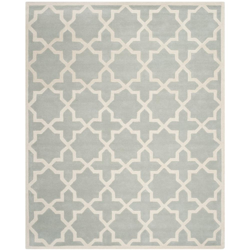 CHATHAM, GREY / IVORY, 10' X 14', Area Rug, CHT732E-10