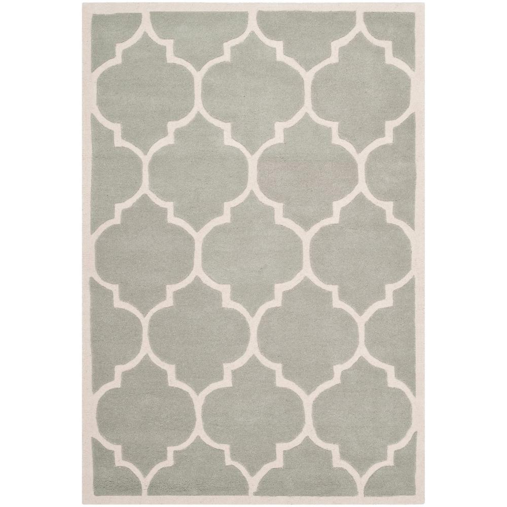 CHATHAM, GREY / IVORY, 3' X 5', Area Rug, CHT733E-3