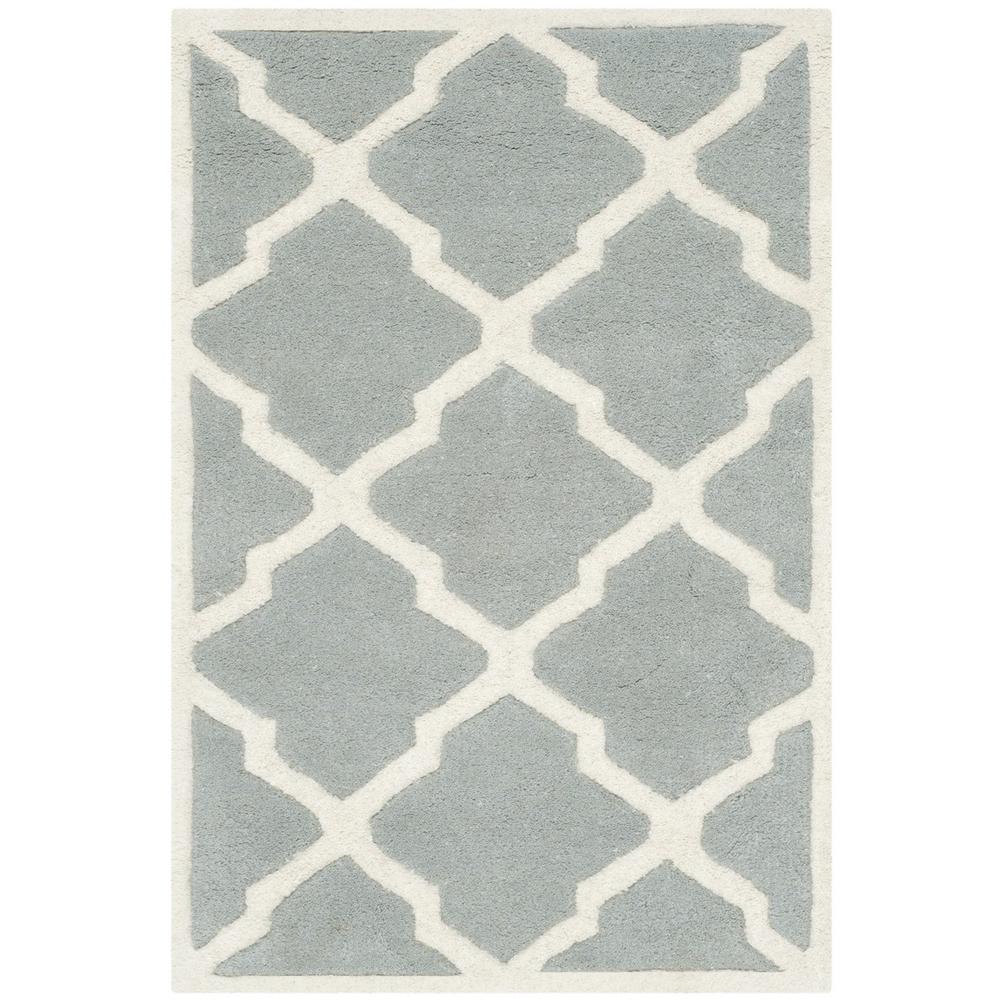 CHATHAM, GREY / IVORY, 2' X 3', Area Rug, CHT735E-2
