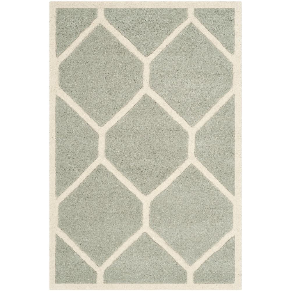 CHATHAM, GREY / IVORY, 2' X 3', Area Rug, CHT738E-2