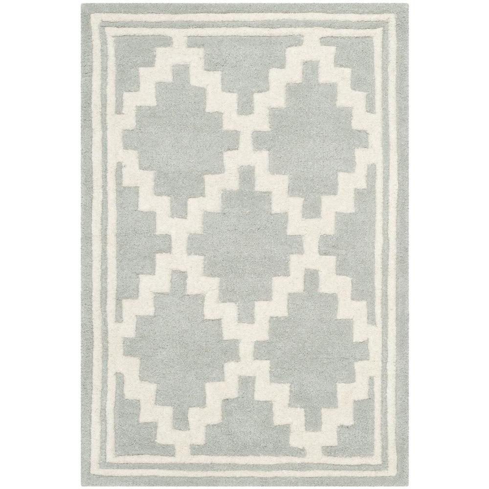 CHATHAM, GREY / IVORY, 2' X 3', Area Rug, CHT743E-2