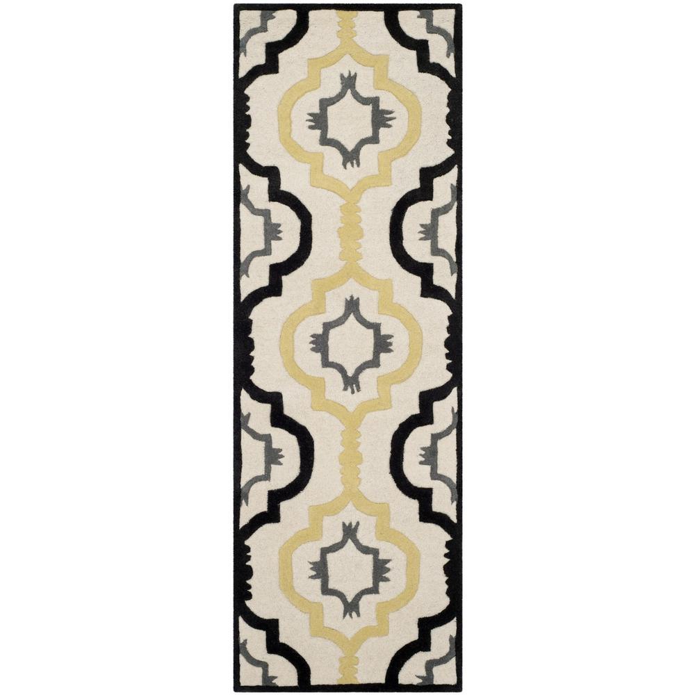 CHATHAM, IVORY / MULTI, 2'-3" X 7', Area Rug