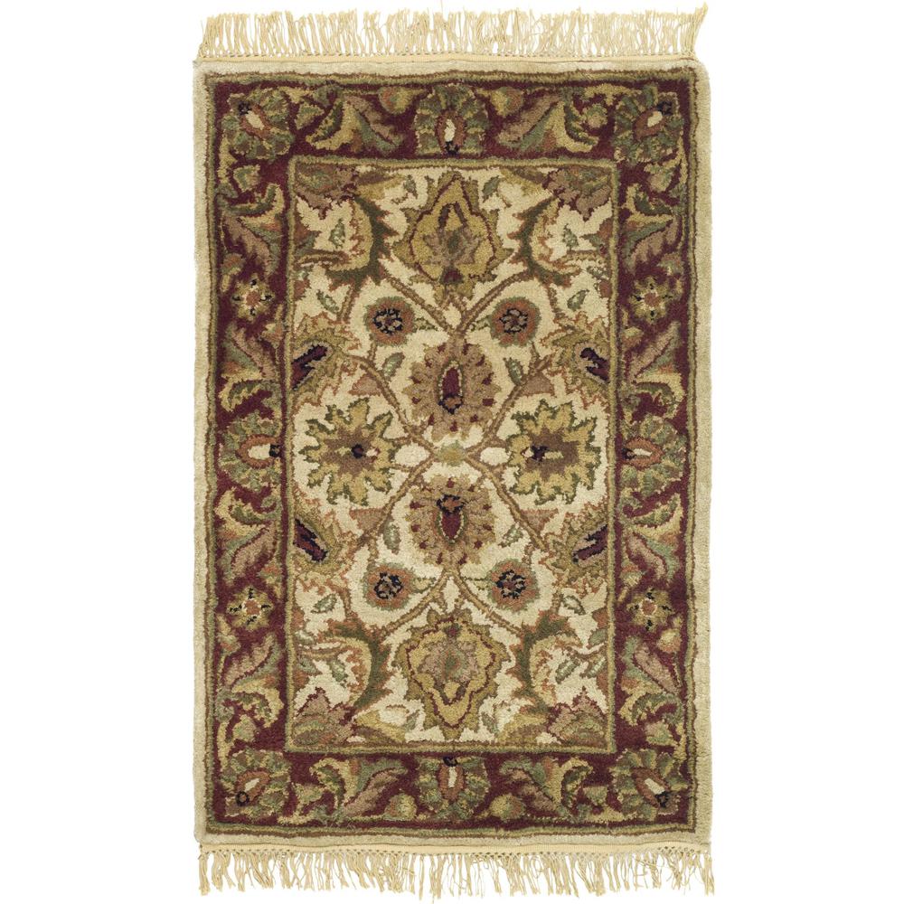 CLASSIC, IVORY / RED, 2' X 3', Area Rug