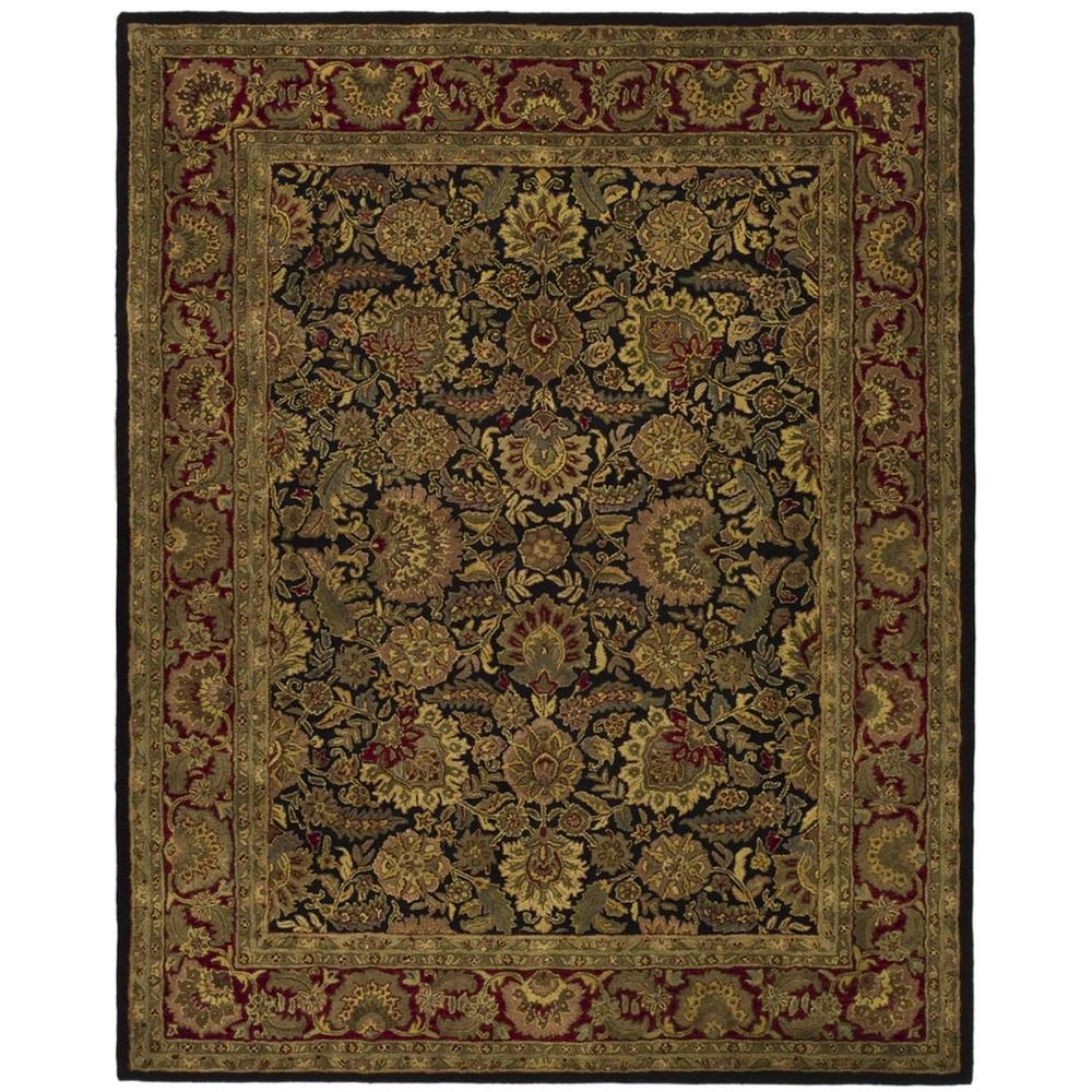 CLASSIC, NAVY / RED, 9'-6" X 13'-6", Area Rug