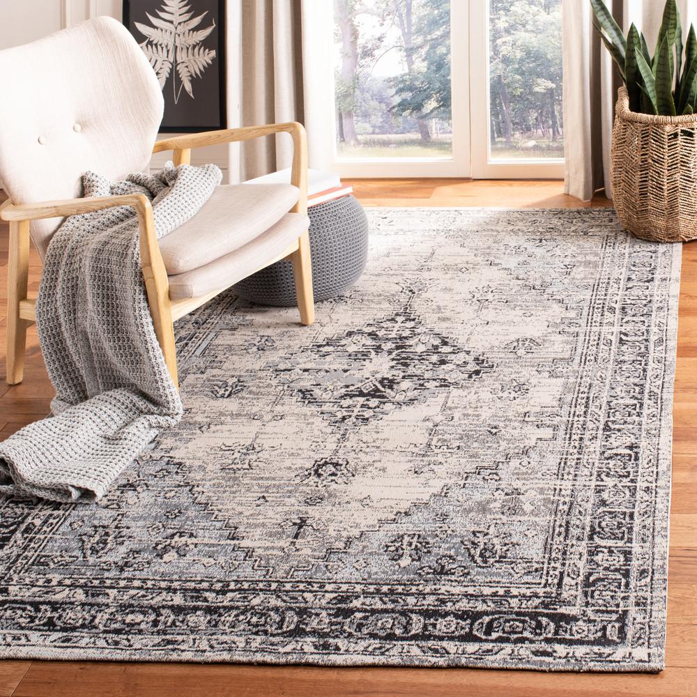 CLV-CLASSIC VINTAGE, GREY, 5' X 8', Area Rug, CLV113F-5