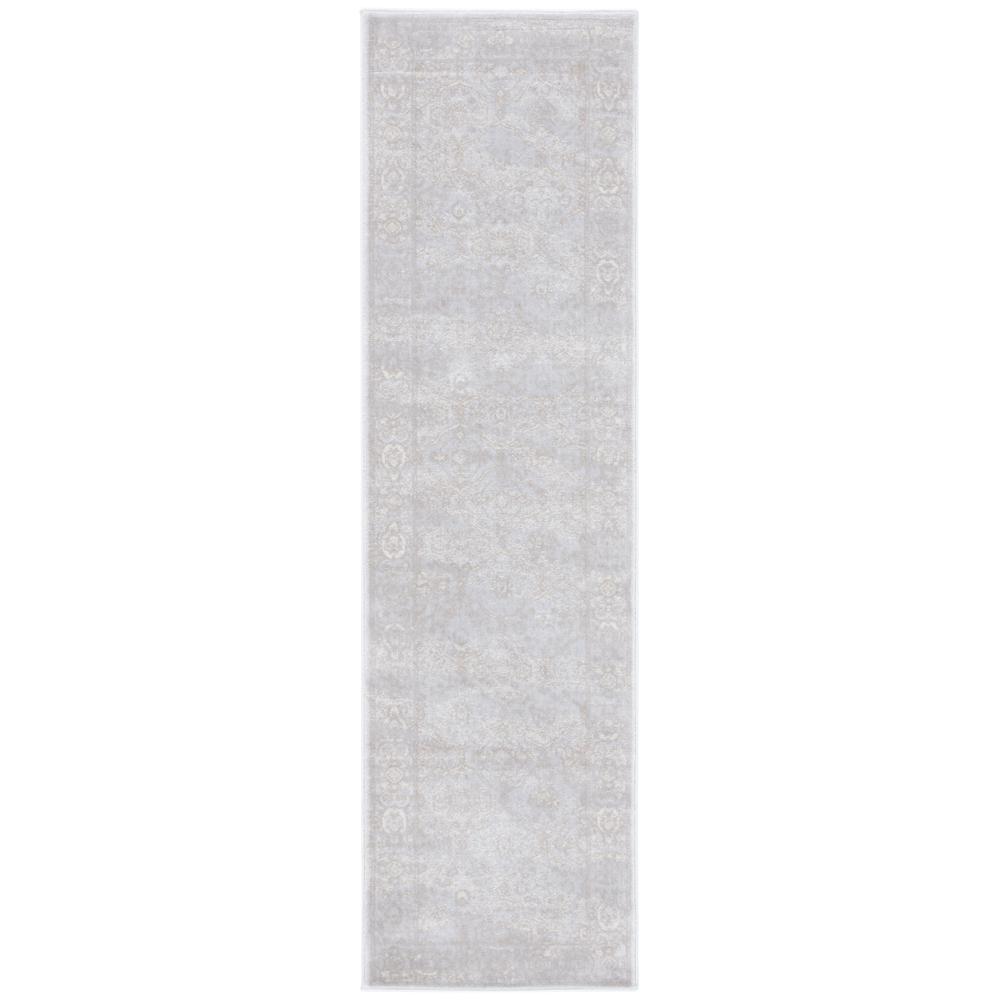 CARNEGIE, LIGHT GREY / GREY, 2'-3" X 8', Area Rug