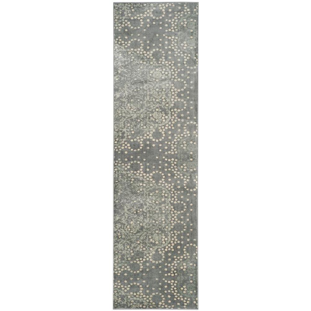 CONSTELLATION VINTAGE, GREY / MULTI, 2'-2" X 8', Area Rug
