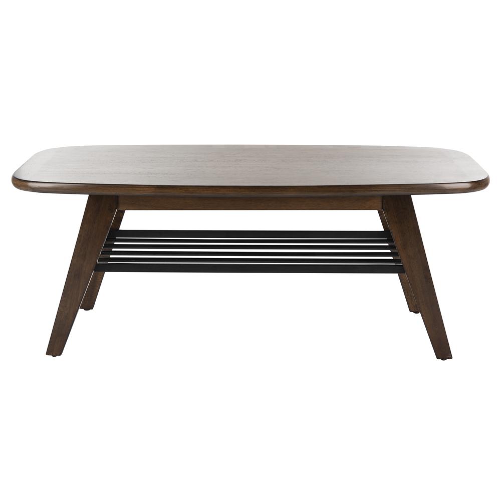 Oren 2 Tier Coffee Table, Dark Walnut
