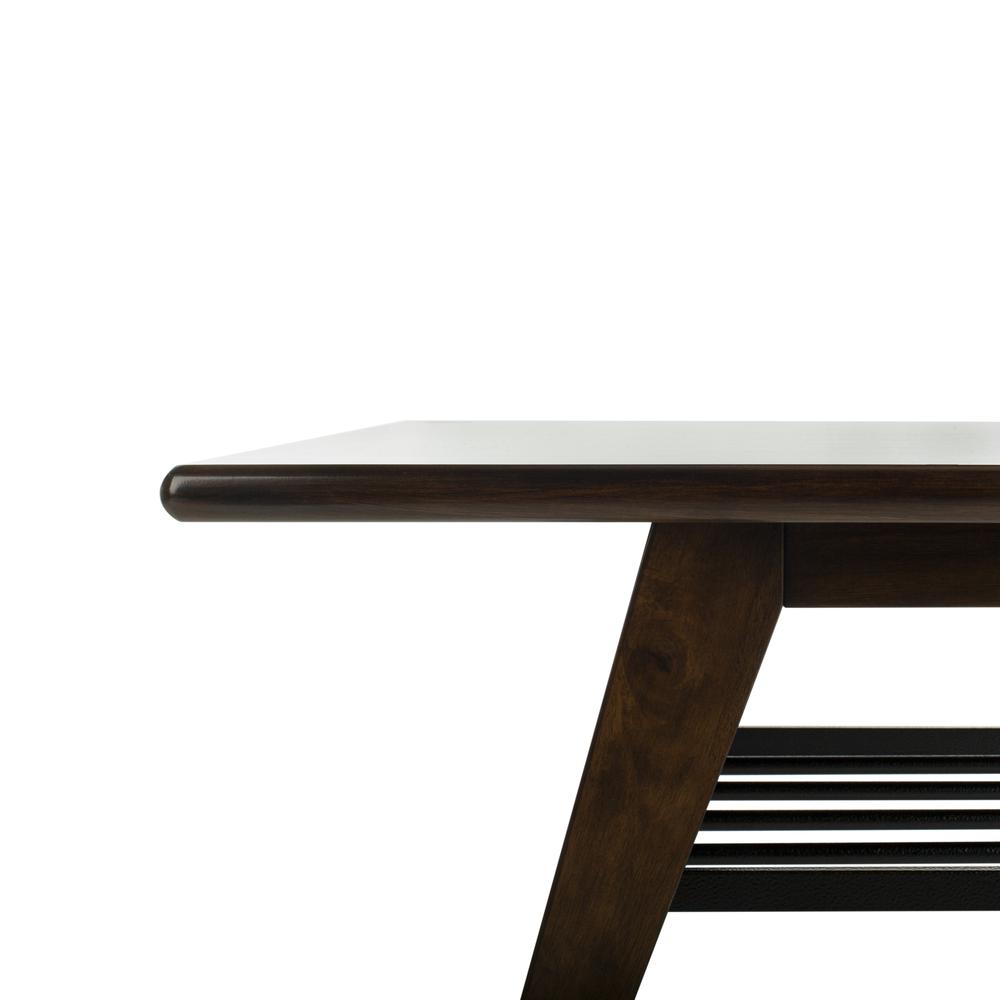 Seth 2 Tier Coffee Table, Dark Walnut