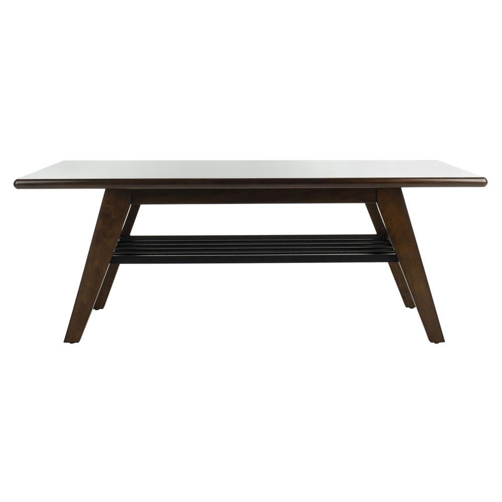 Seth 2 Tier Coffee Table, Dark Walnut