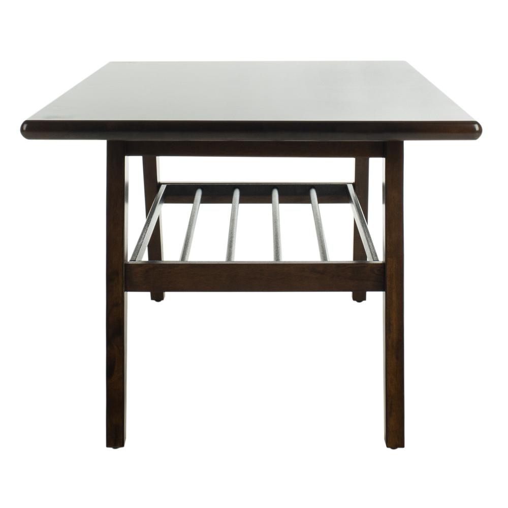 Seth 2 Tier Coffee Table, Dark Walnut