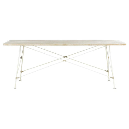 Cyprus Coffee Table, Grey White Wash/White
