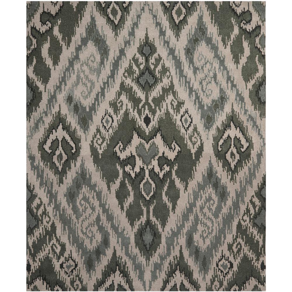 CAPRI, MULTI / GREY, 8' X 10', Area Rug