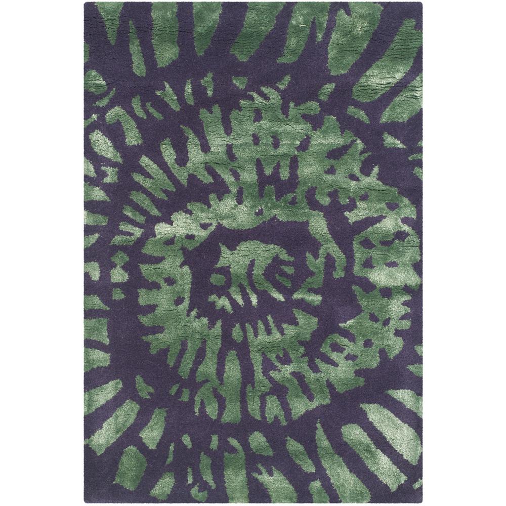 CAPRI, LAVANDER / SAGE, 2' X 3', Area Rug