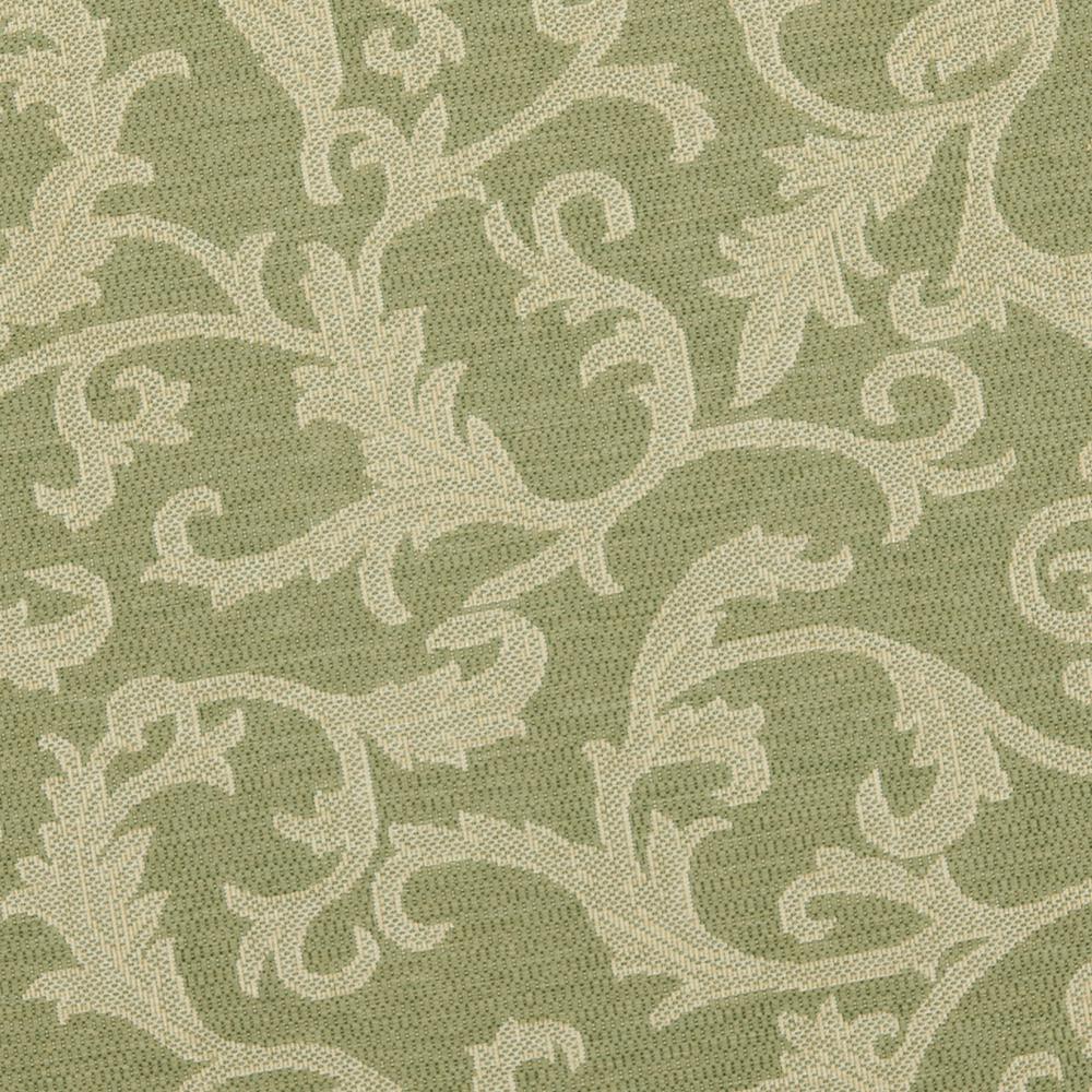 COURTYARD, OLIVE / NATURAL, 6'-7" X 6'-7" Round, Area Rug, CY2653-1E06-7R