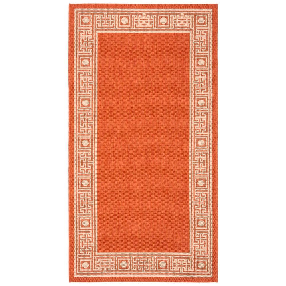 COURTYARD, RUST / SAND, 2'-7" X 5', Area Rug, CY5143A-3