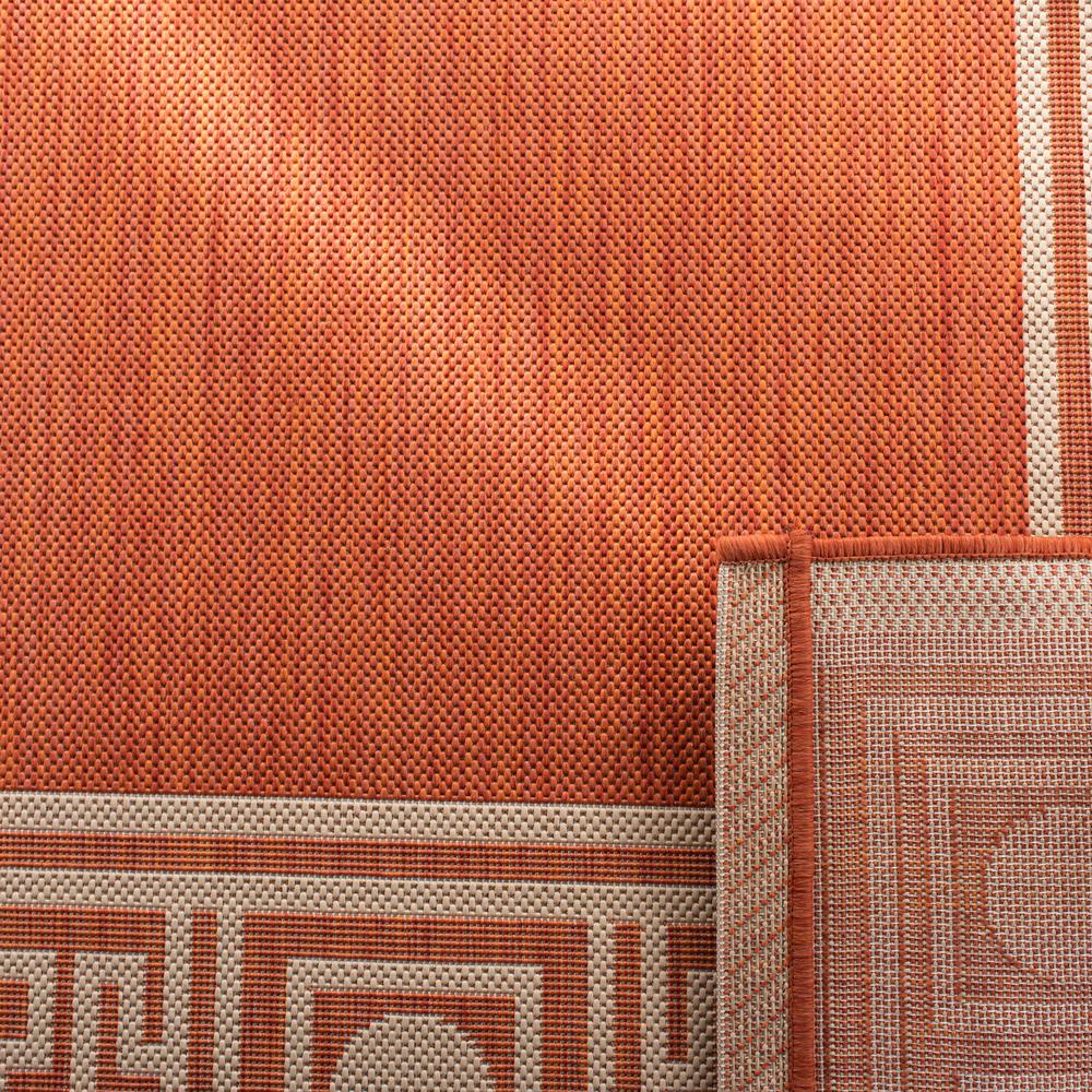 COURTYARD, RUST / SAND, 5'-3" X 7'-7", Area Rug, CY5143A-5
