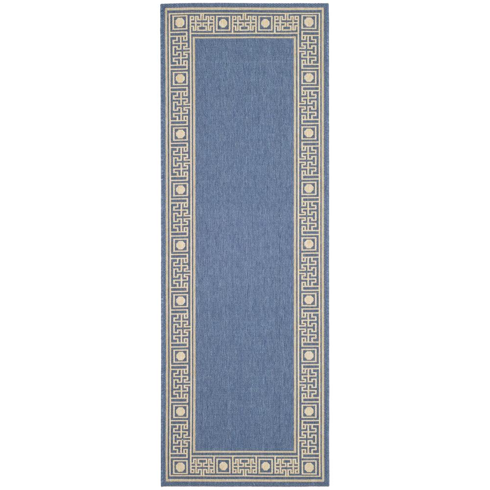 COURTYARD, BLUE / BEIGE, 2'-3" X 6'-7", Area Rug, CY5143C-27