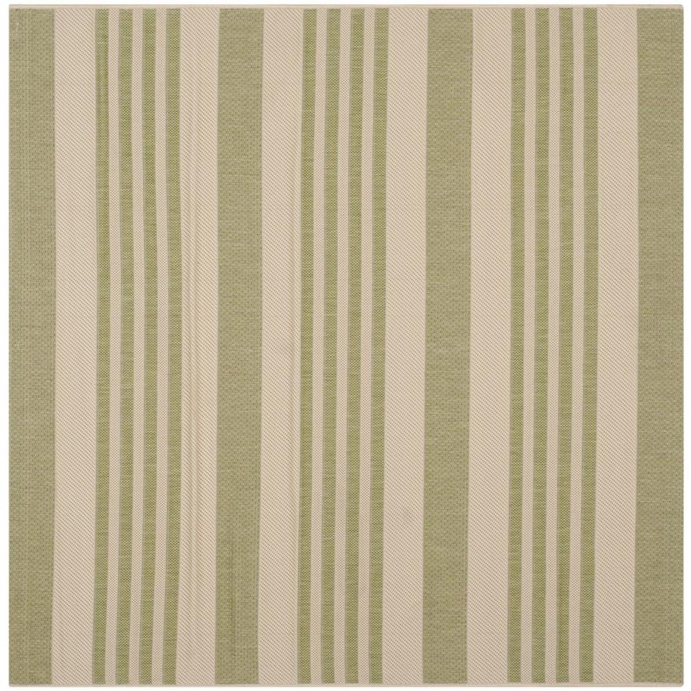 COURTYARD, BEIGE / SWEET PEA, 5'-3" X 5'-3" Square, Area Rug
