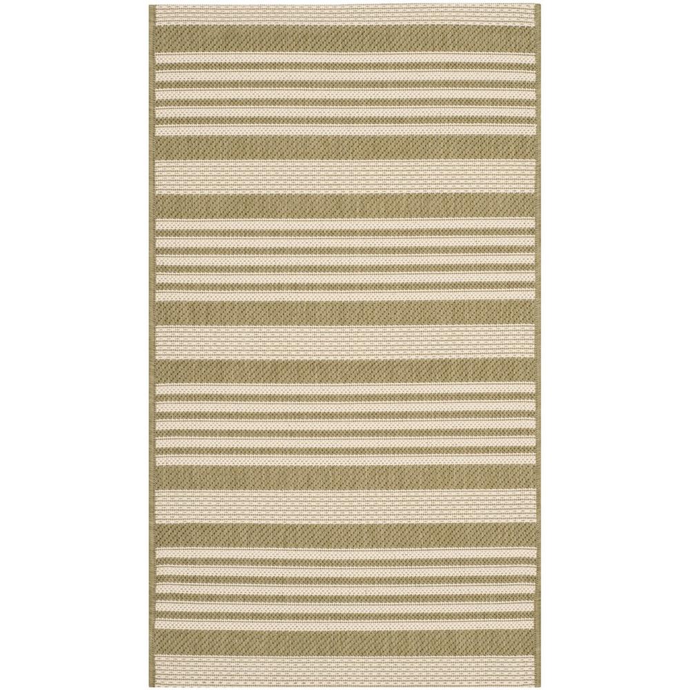 COURTYARD, GREEN / BEIGE, 2' X 3'-7", Area Rug, CY6062-244-2