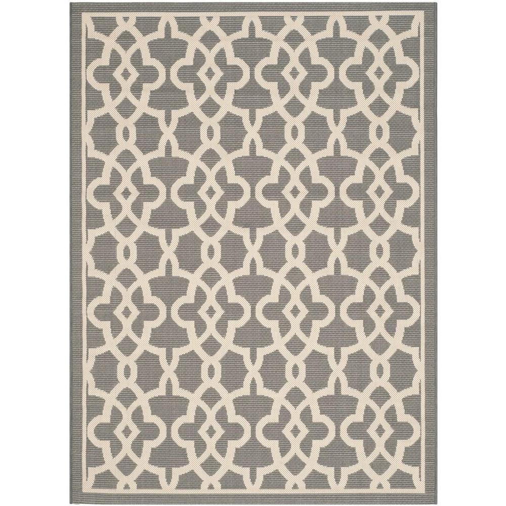 COURTYARD, GREY / BEIGE, 4' X 5'-7", Area Rug, CY6071-246-4