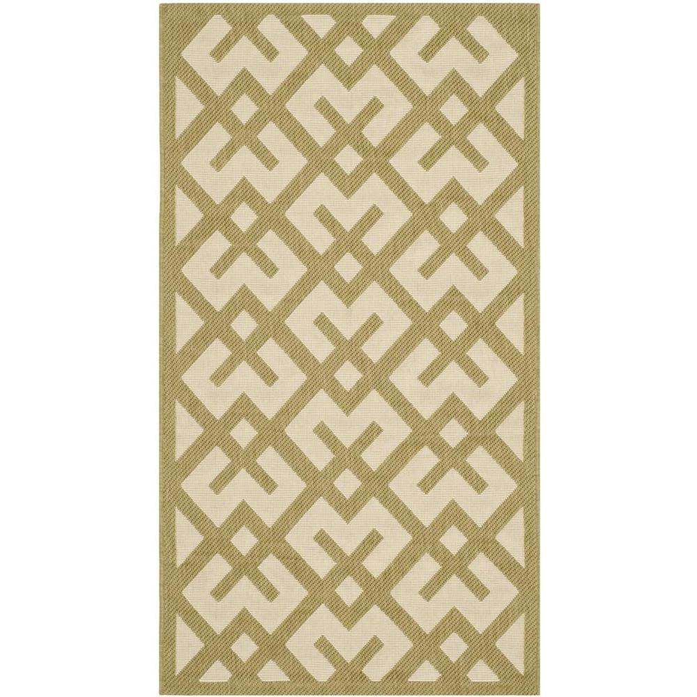COURTYARD, BEIGE / GREEN, 2' X 3'-7", Area Rug, CY6915-244-2
