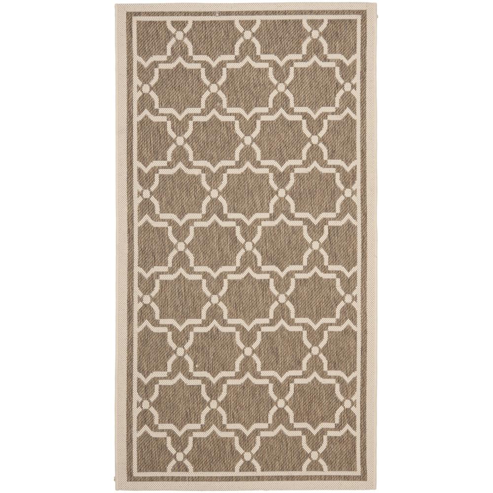 COURTYARD, BROWN / BONE, 2' X 3'-7", Area Rug, CY6916-242-2
