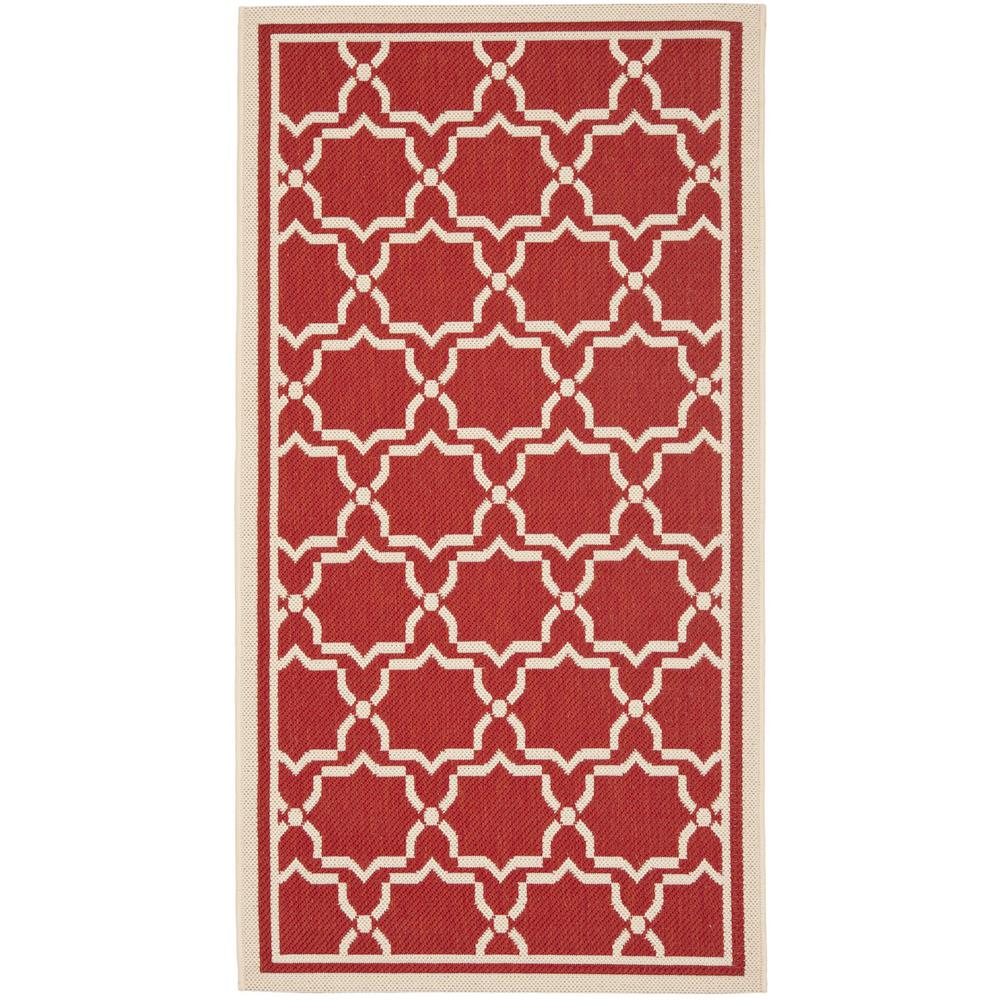 COURTYARD, RED / BONE, 2' X 3'-7", Area Rug, CY6916-248-2