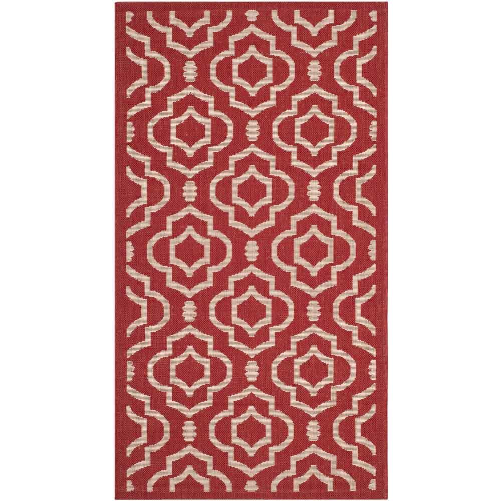 COURTYARD, RED / BONE, 2' X 3'-7", Area Rug, CY6926-248-2