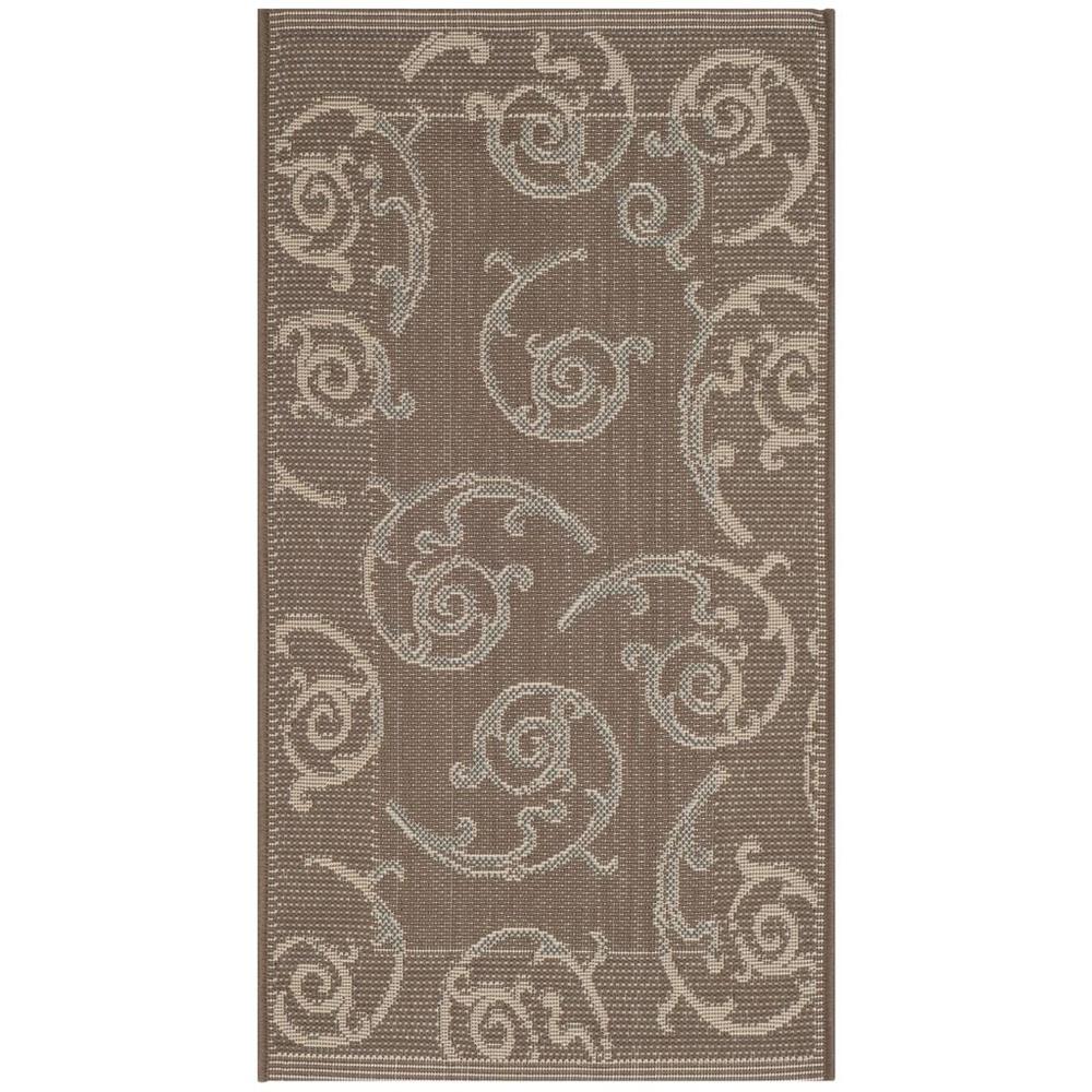 COURTYARD, DARK BEIG / BEIGE, 2' X 3'-7", Area Rug, CY7108-97A18-2
