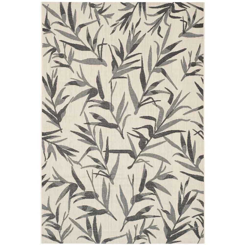 COURTYARD, BEIGE / ANTHRACITE, 5'-3" X 7'-7", Area Rug, CY7425-236A5-5